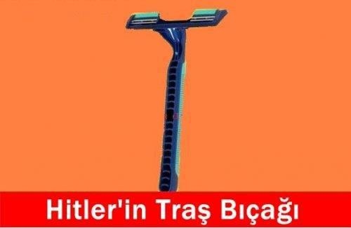 hitler in tıraş bıçağı