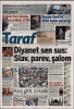 21 temmuz 2012 taraf gazetesi manşeti / #300212