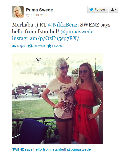 puma swede and nikki benz