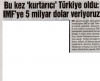 türkiye nin imf ye kaynak sağlaması / #284755