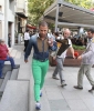 yeşil pantolon giyen erkekler / #326388