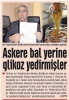 askere bal yerine glikoz yedirdiler / #383194