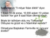 2 milyar 800 milyon ağaç